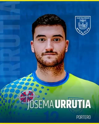 Josema Urrutia - Jugador del Club Balonmano Barakaldo. Portero